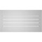 Ekena Millwork Vertical Surface Mount PVC Gable Vent: Functional, w/ 2"W x 2"P Brickmould Sill Frame, 34"W x 18"H GVPVE34X1803SF - alternate 5